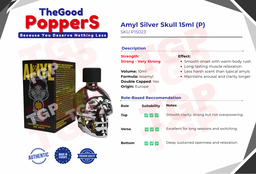 Amyl Silver Skull 15ml (P)