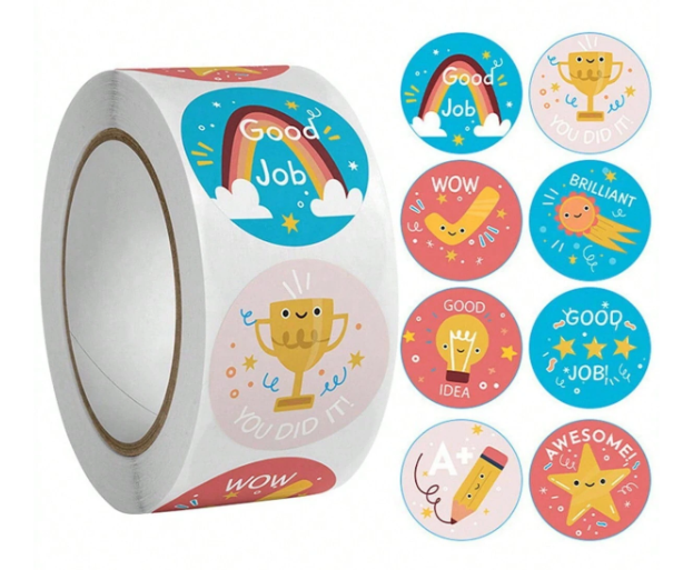 Stickers / Motivation 500pcs_0