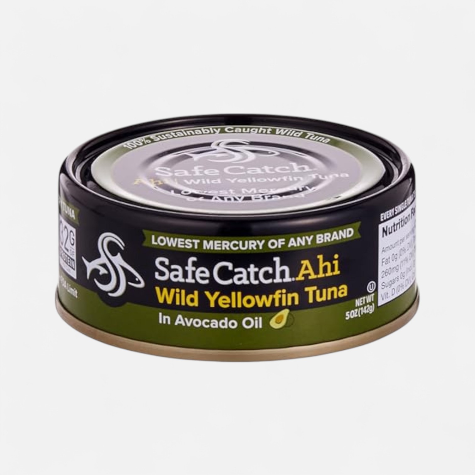 Safe Catch Ahi Yellowfin Tuna In Avacado Oil 142g_0