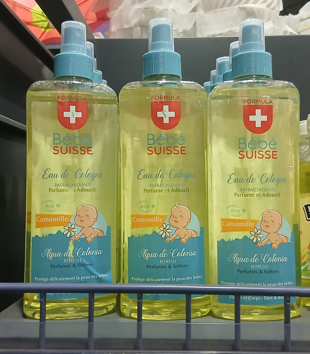 🧴 Lotion Bébé Suisse à la Camomille