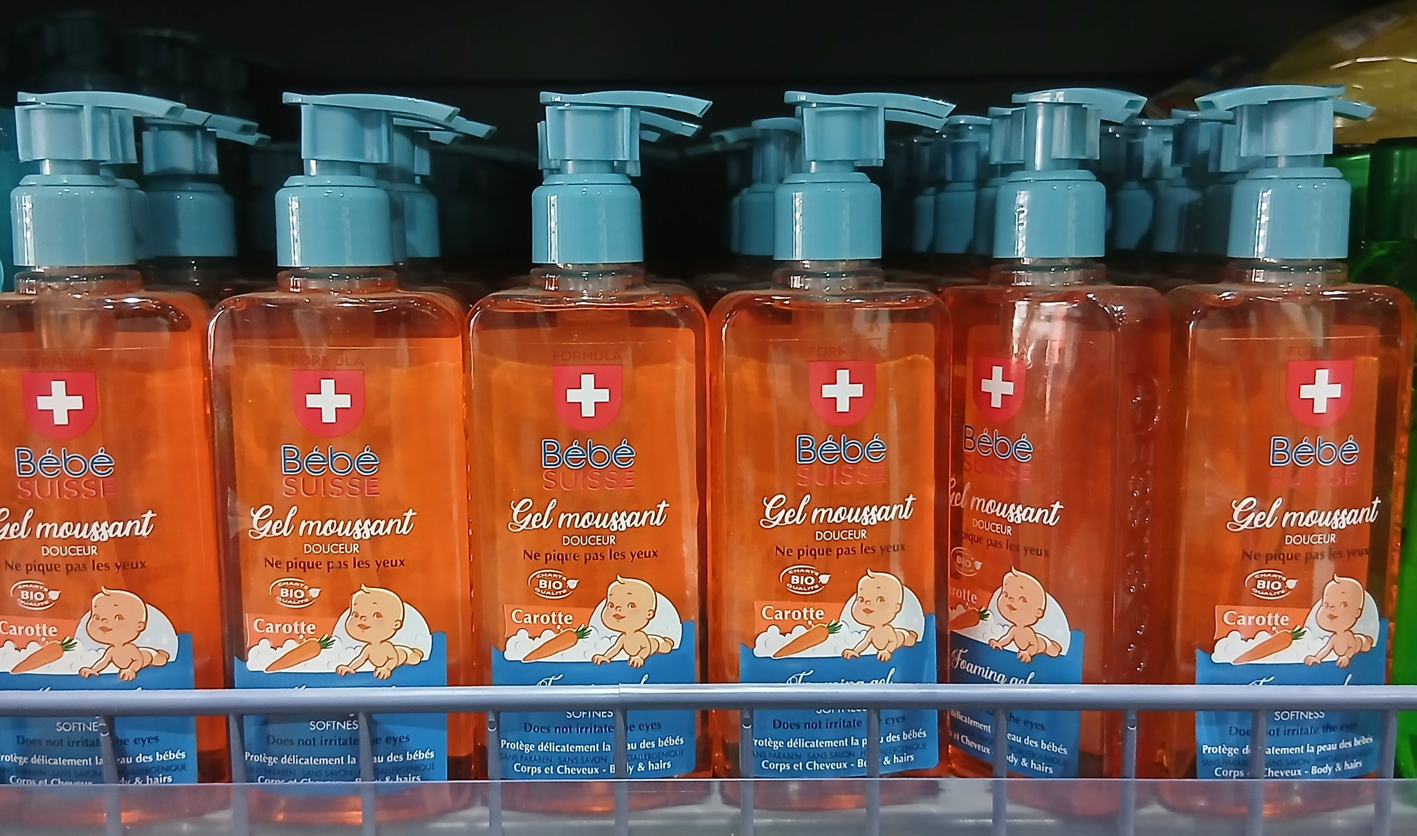 🧼 Gel Moussant Douceur – Bébé Suisse_1