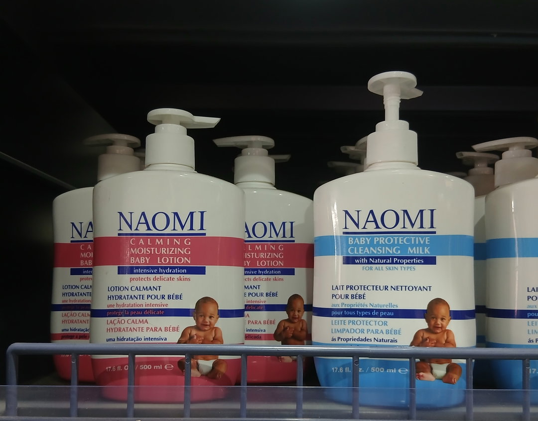 🍼 Lait Hydratant & Nettoyant Naomi – 500 ml