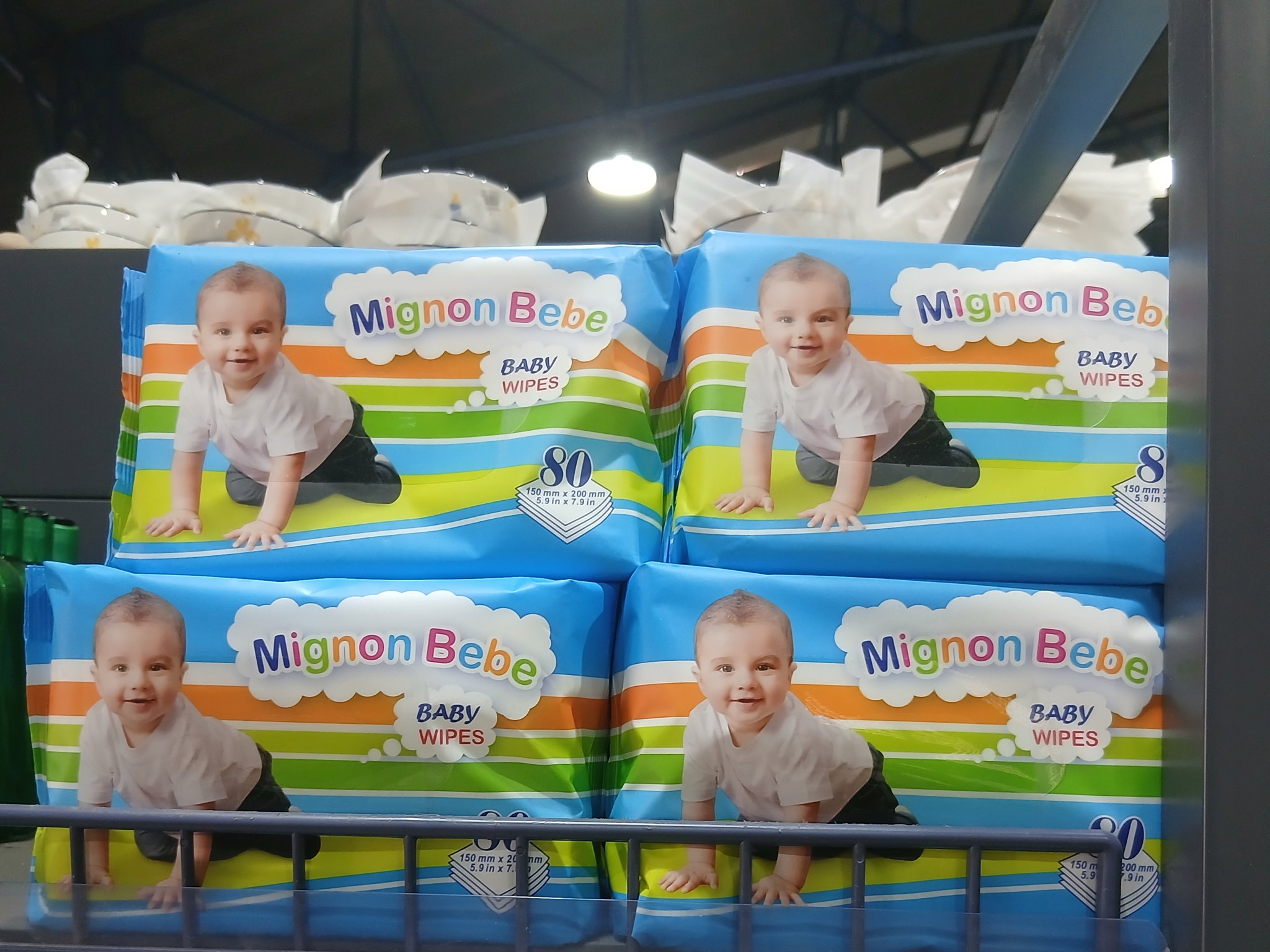 🧻 Lingettes Mignon Bébé – 80 pièces_0