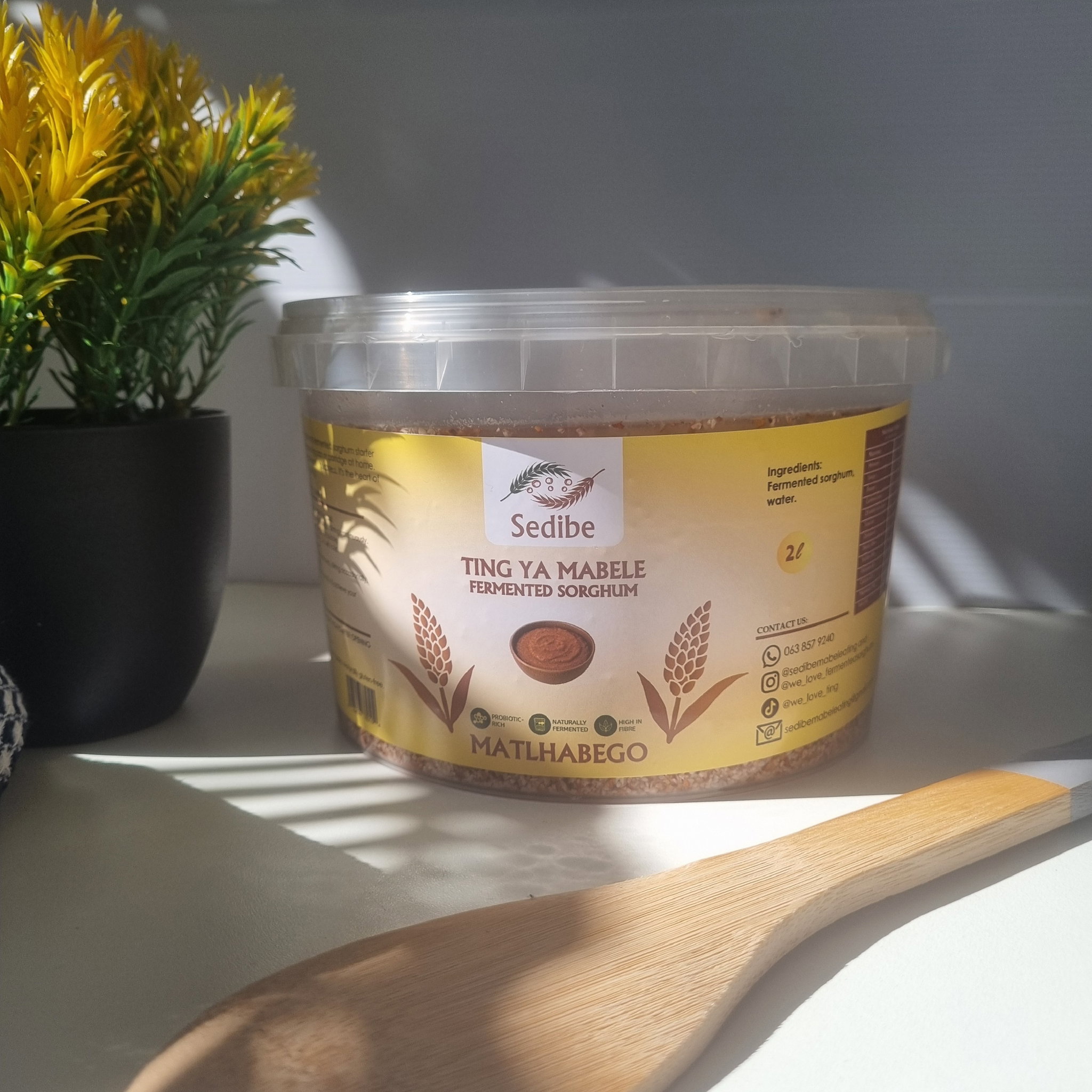 Matlhabego 2L (Fermented sorghum starter bucket) Not available for Courier _1