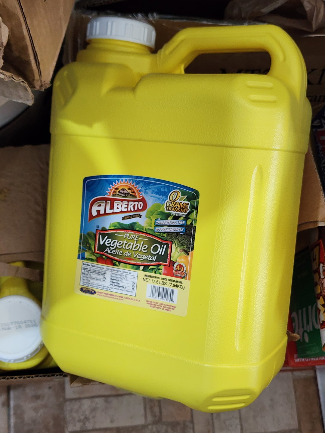 Alberto vegetable oil 