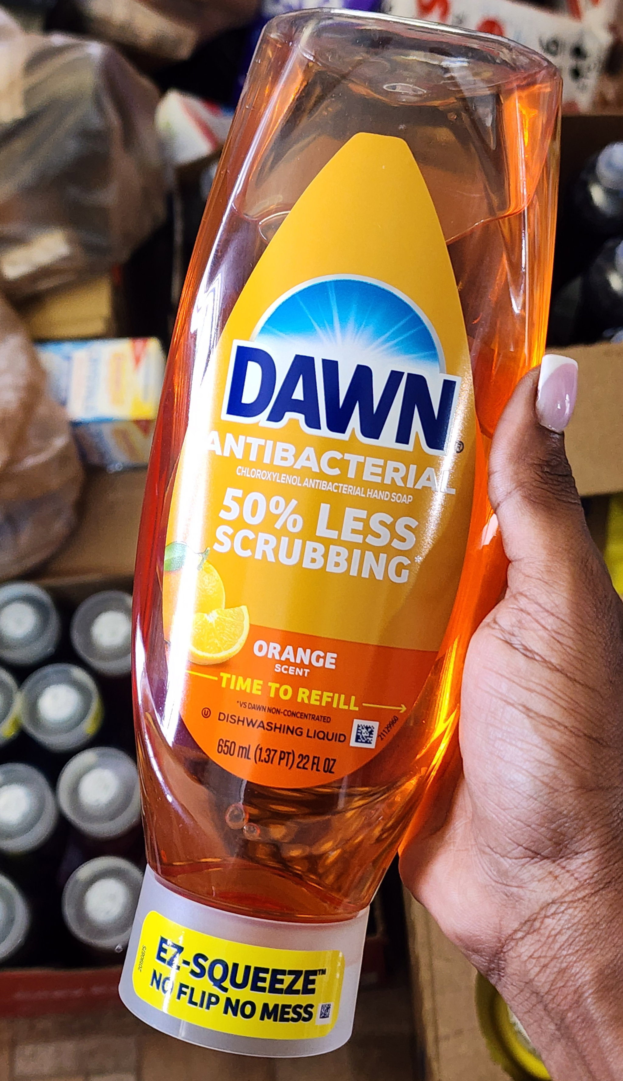 Dawn antibacterial dishwashing liquid soap_0