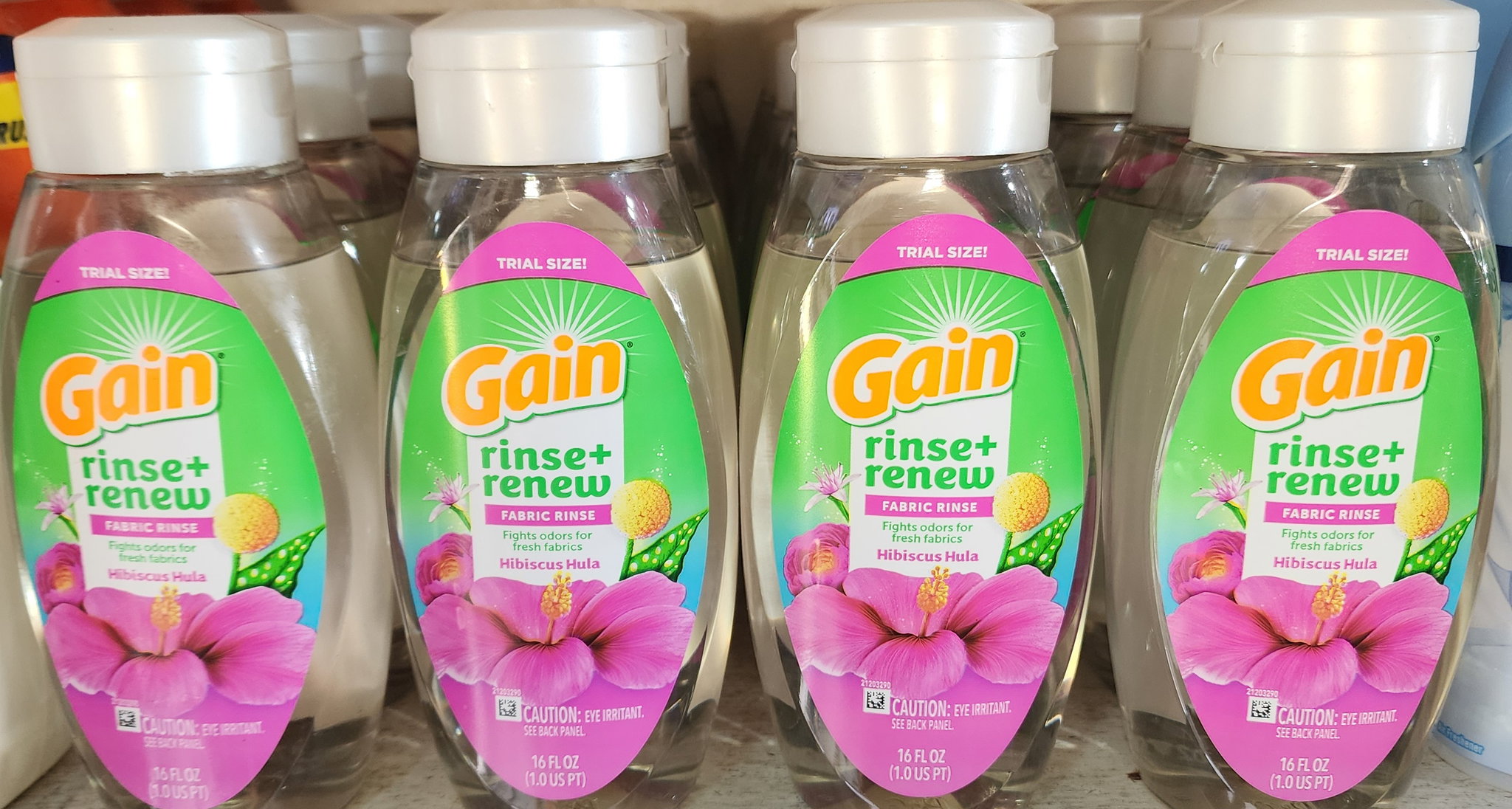 Gain rinse + renew fabric rinse hibiscus Hula_0
