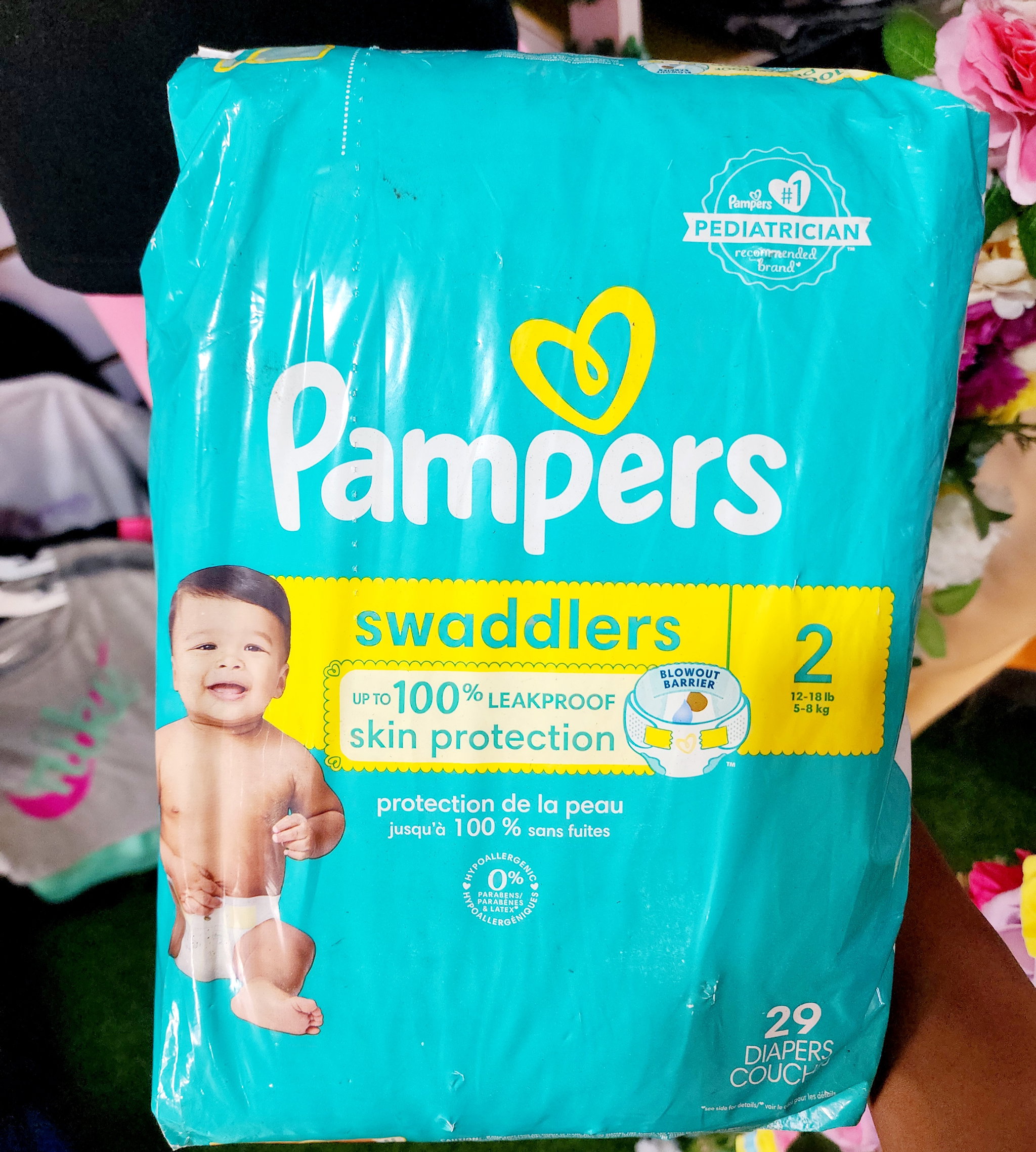 Pampers swaddlers size 2_0
