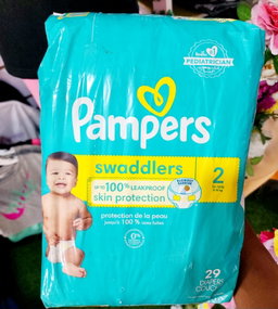 Pampers swaddlers size 2