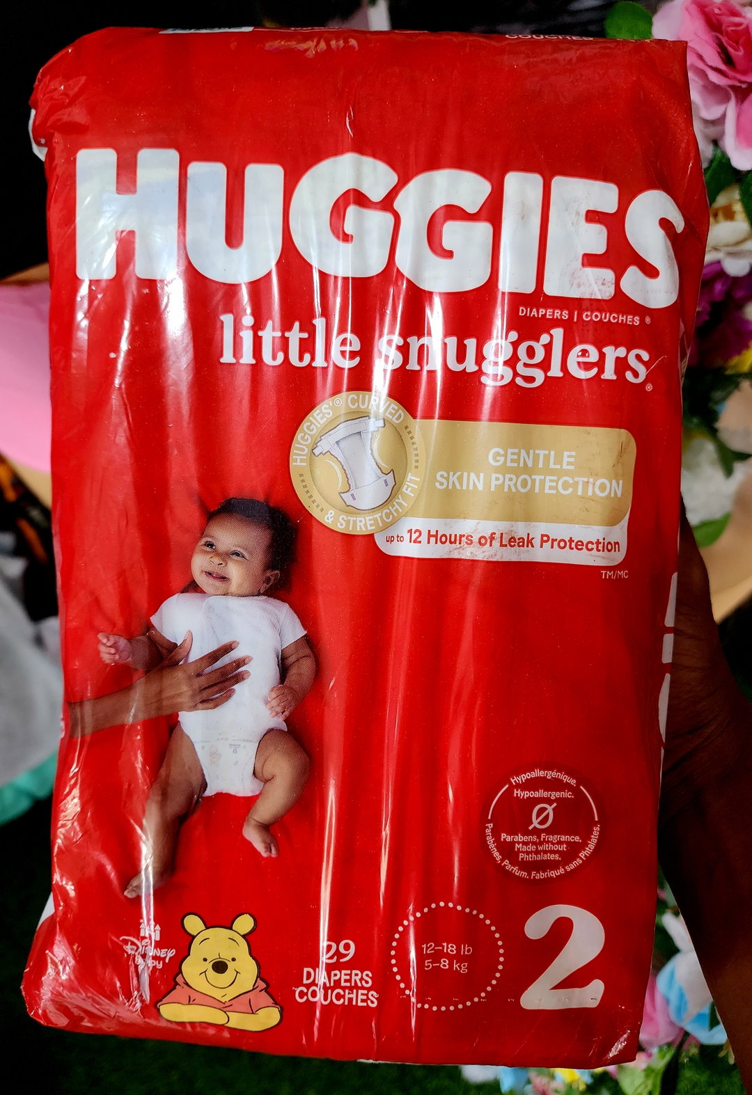 Huggies little snugglers size 2