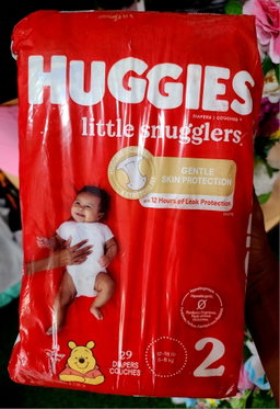 Huggies little snugglers size 2