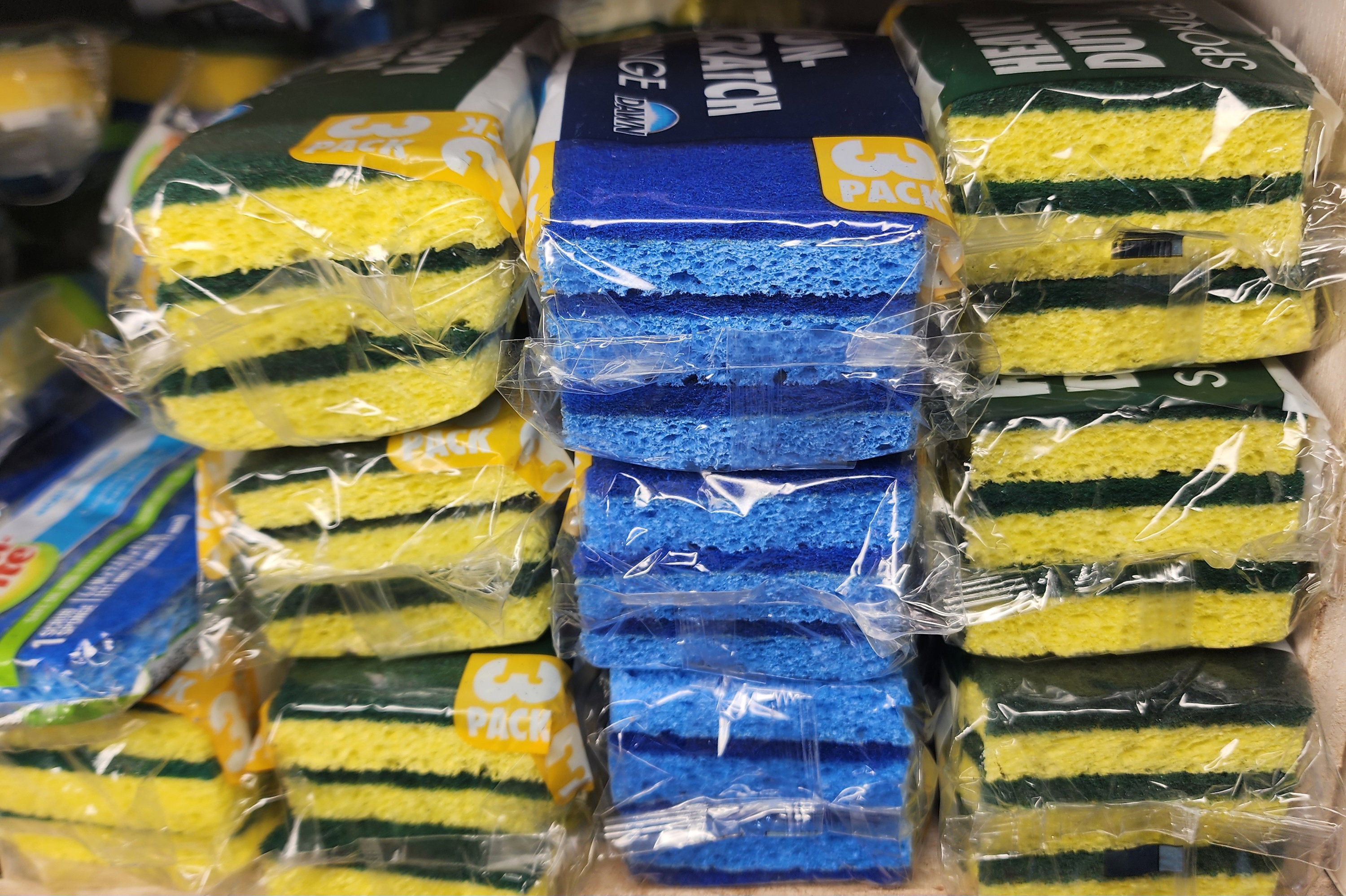 Dawn heavy duty sponge