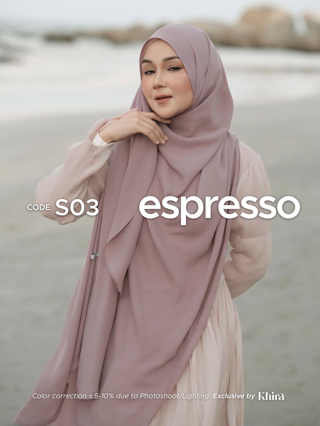 Espresso Shawl Khira