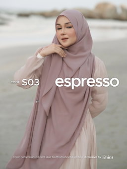 Espresso Shawl Khira
