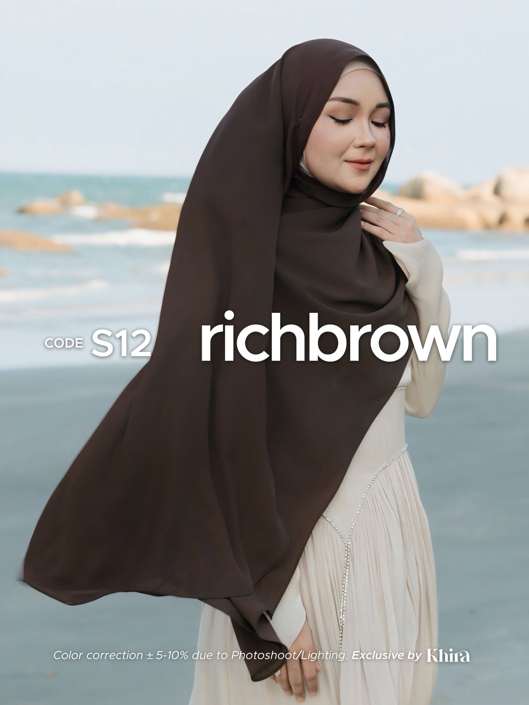 RichBrown Shawl Khira