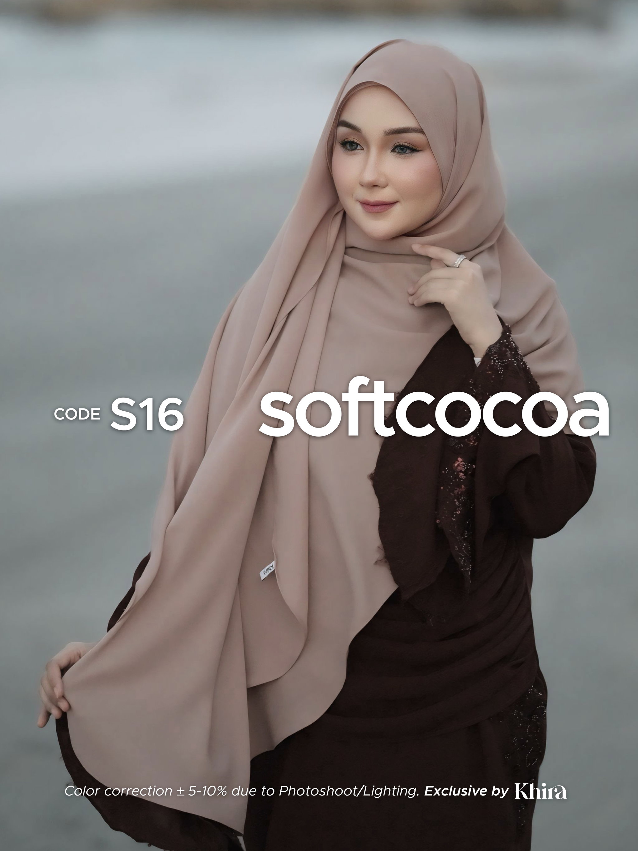 SoftCocoa Shawl Khira_7