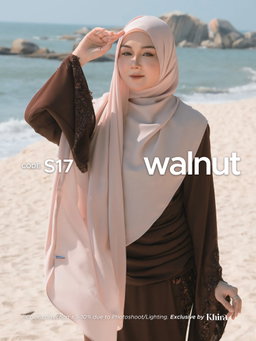 Walnut Shawl Khira