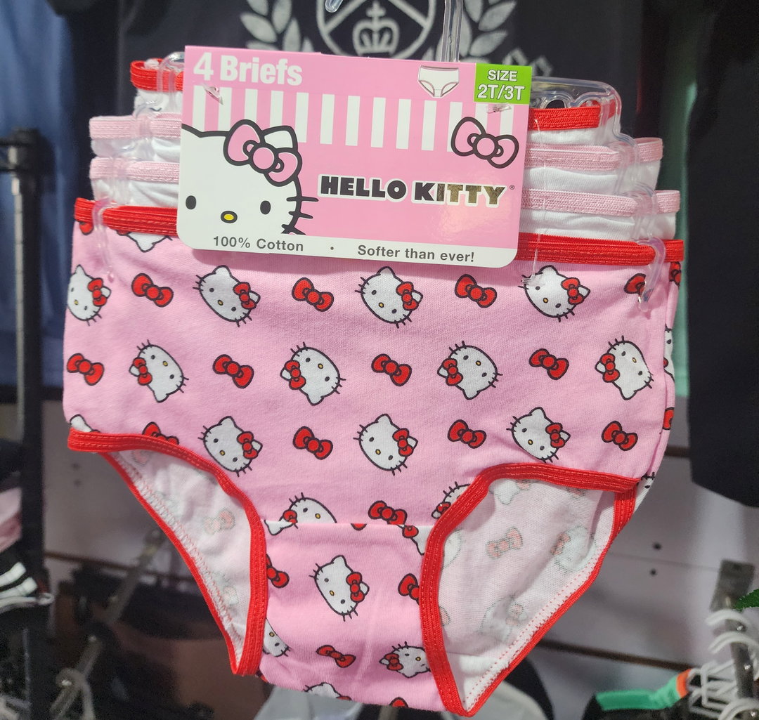Hello kitty little girls underwear