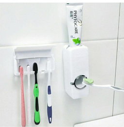 🪥 Distributeur automatique de dentifrice avec porte-brosses_article_N°:AHB_0041