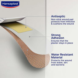 Hansaplast Washproof 100+36 Strips