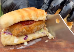 Sandwich de Matambre Apanado
