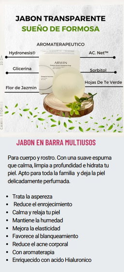 Jabon Natural Sueño de Formosa