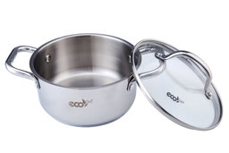 6 Pce Stainless Steel Cookware Set