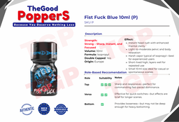 Fist Fuck Blue 10ml (P)
