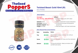 Twisted Beast Gold 10ml (P)
