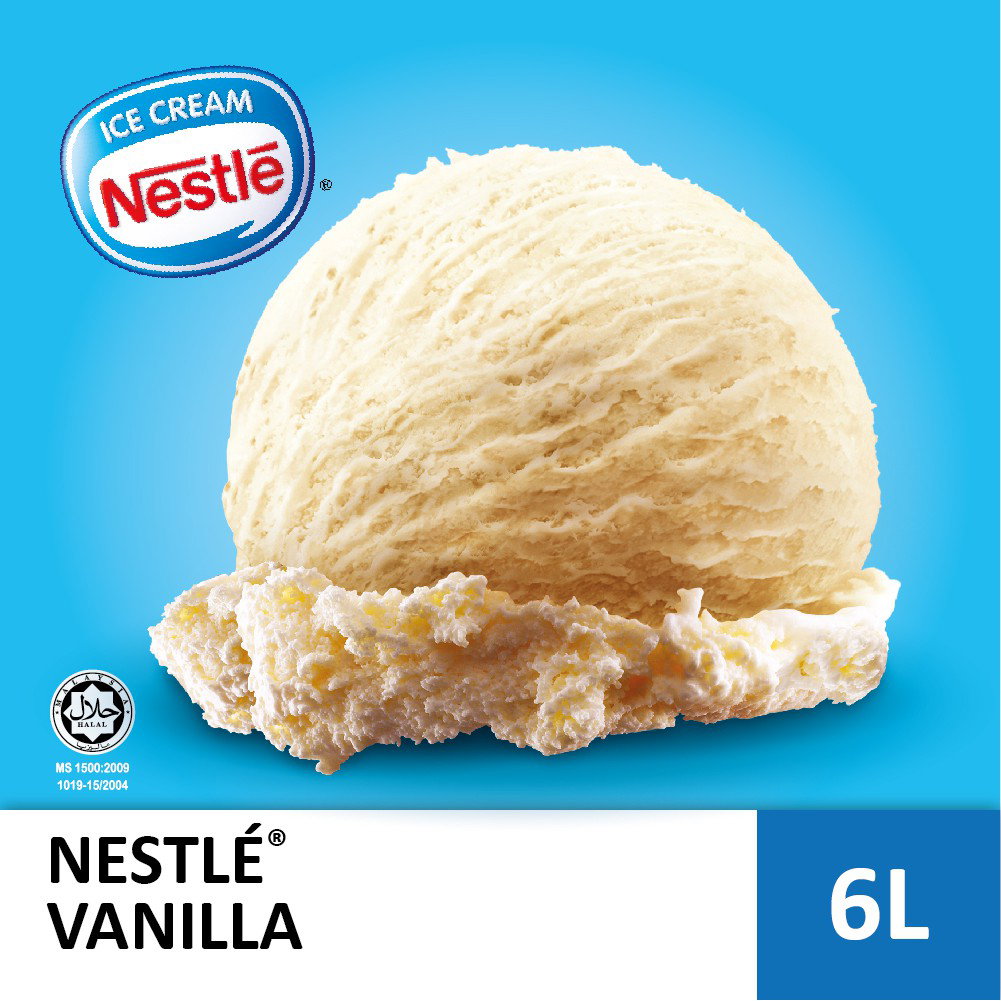 Nestle Vanilla Ice Cream (6L / tub)_0