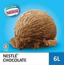 Nestle Chocolate Ice Cream (6L / tub)
