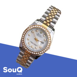 Rolex Datejust Silver & Gold