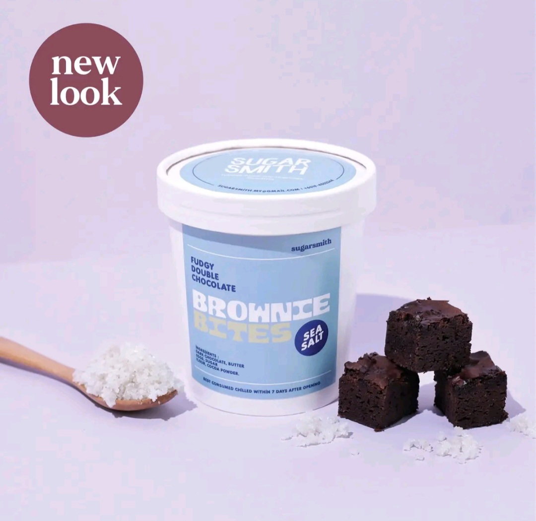 Premium Fudgy Double Chocolate Brownie Bites 300G