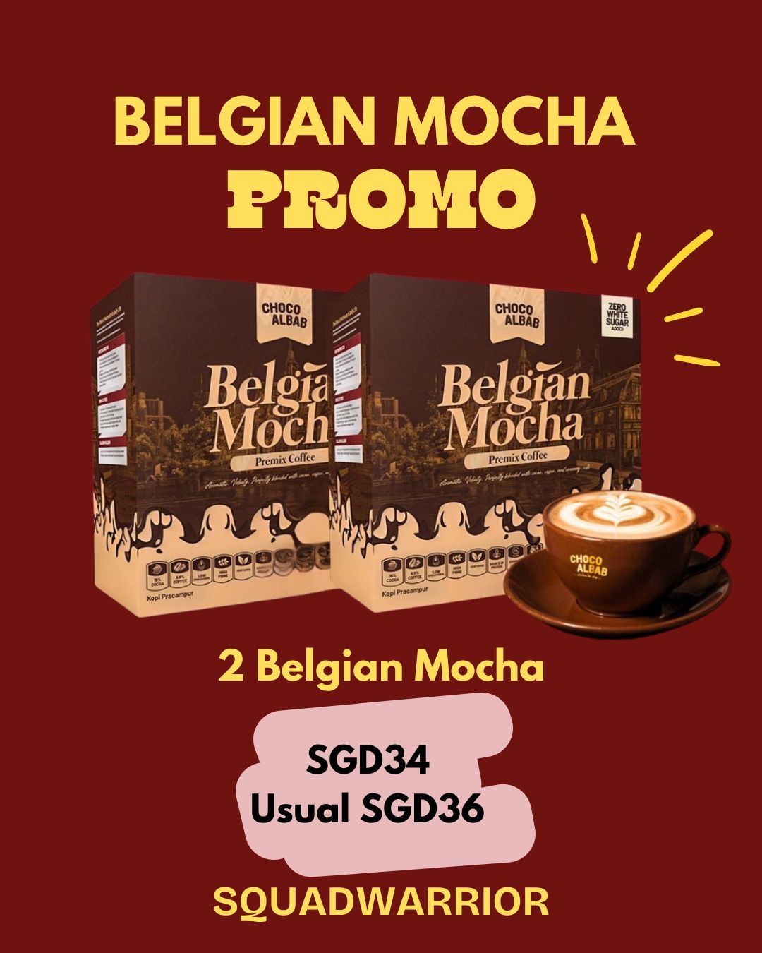 Belgian Mocha Promo