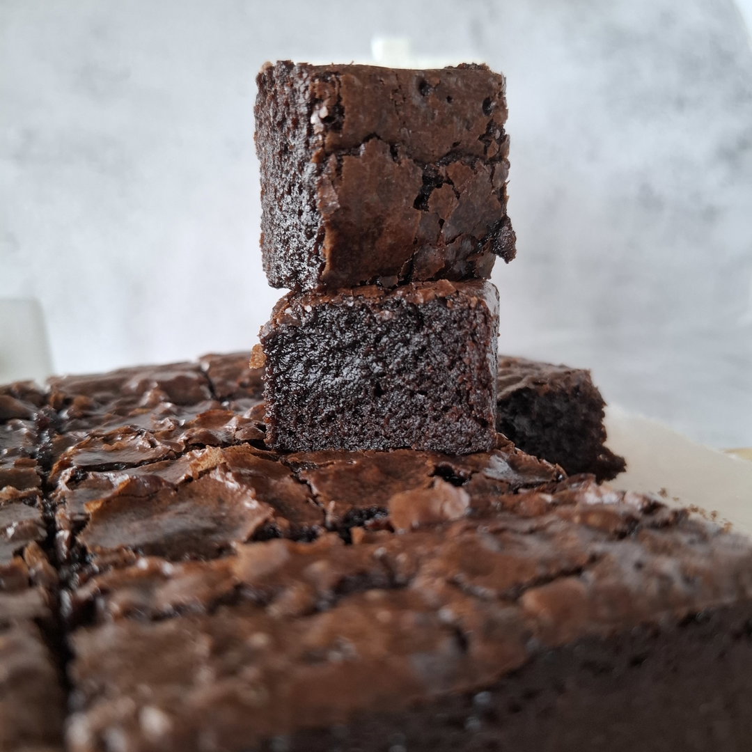 Plain Brownies "Kosong"