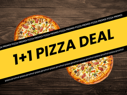 Buy 1+1 Free + 2 Drinks Promo Deals
