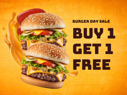 2 x  Burger Deal 🍔🍔