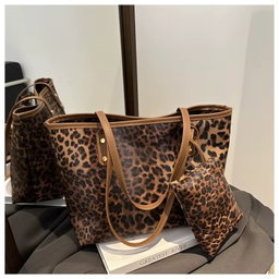 Tote bag leopard print 