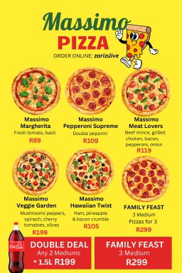 Massimo Pizza Double Deal