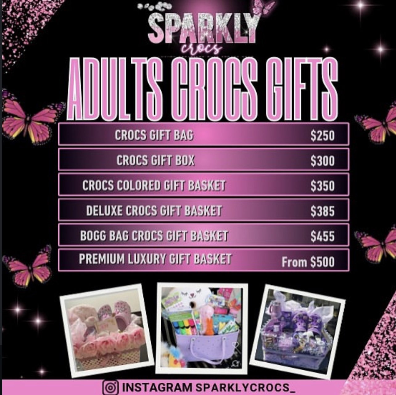 Adults Crocs Gift Bag/Basket_0