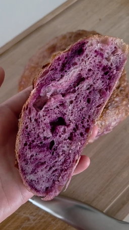 Purple Sweet Potato Sourdough