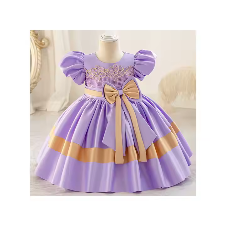 Nabotique Sweet Style Princess Dress with Floral Pattern_4