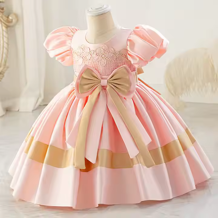 Nabotique Sweet Style Princess Dress with Floral Pattern_1