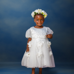 White Flower Girl Dress