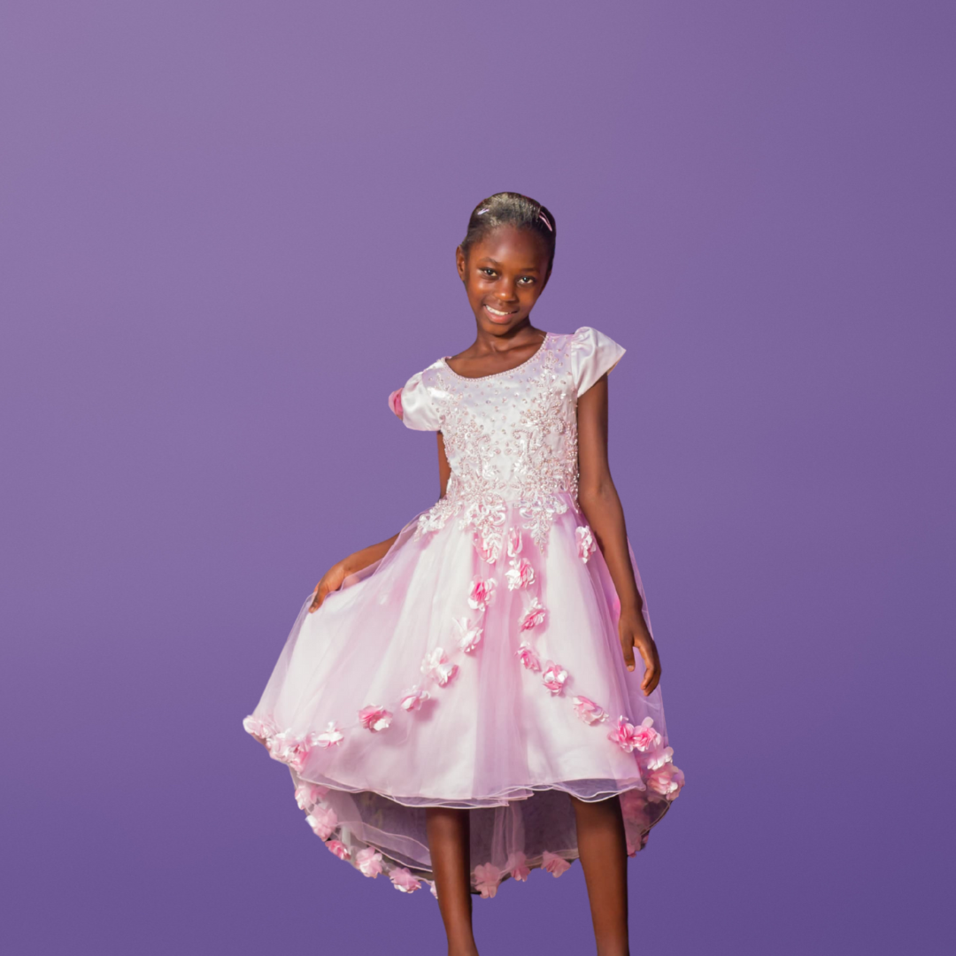 Pink - Nabotique High-Low Tulle Dress