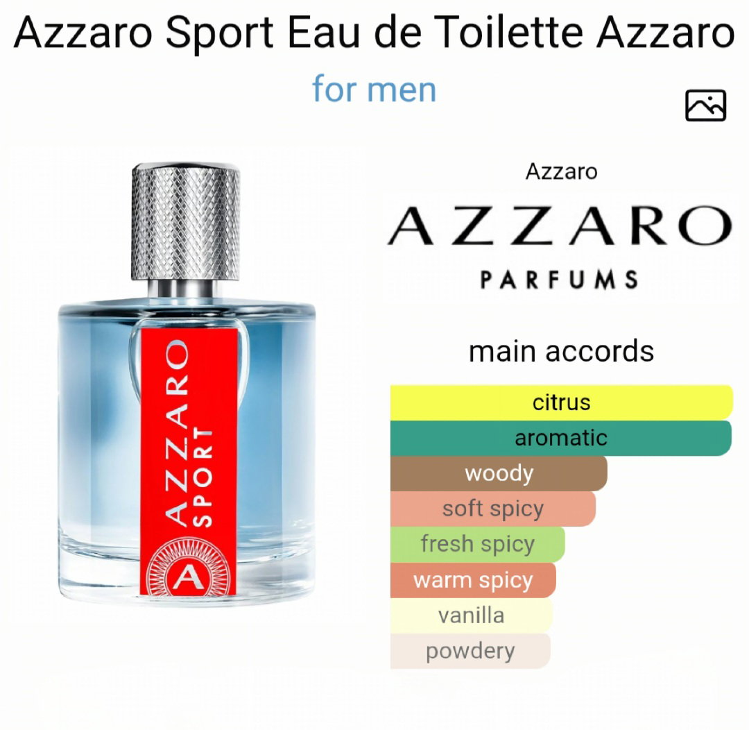 Azzaro Sport Eau de Toilette by Azzaro 100 ML EDT_0