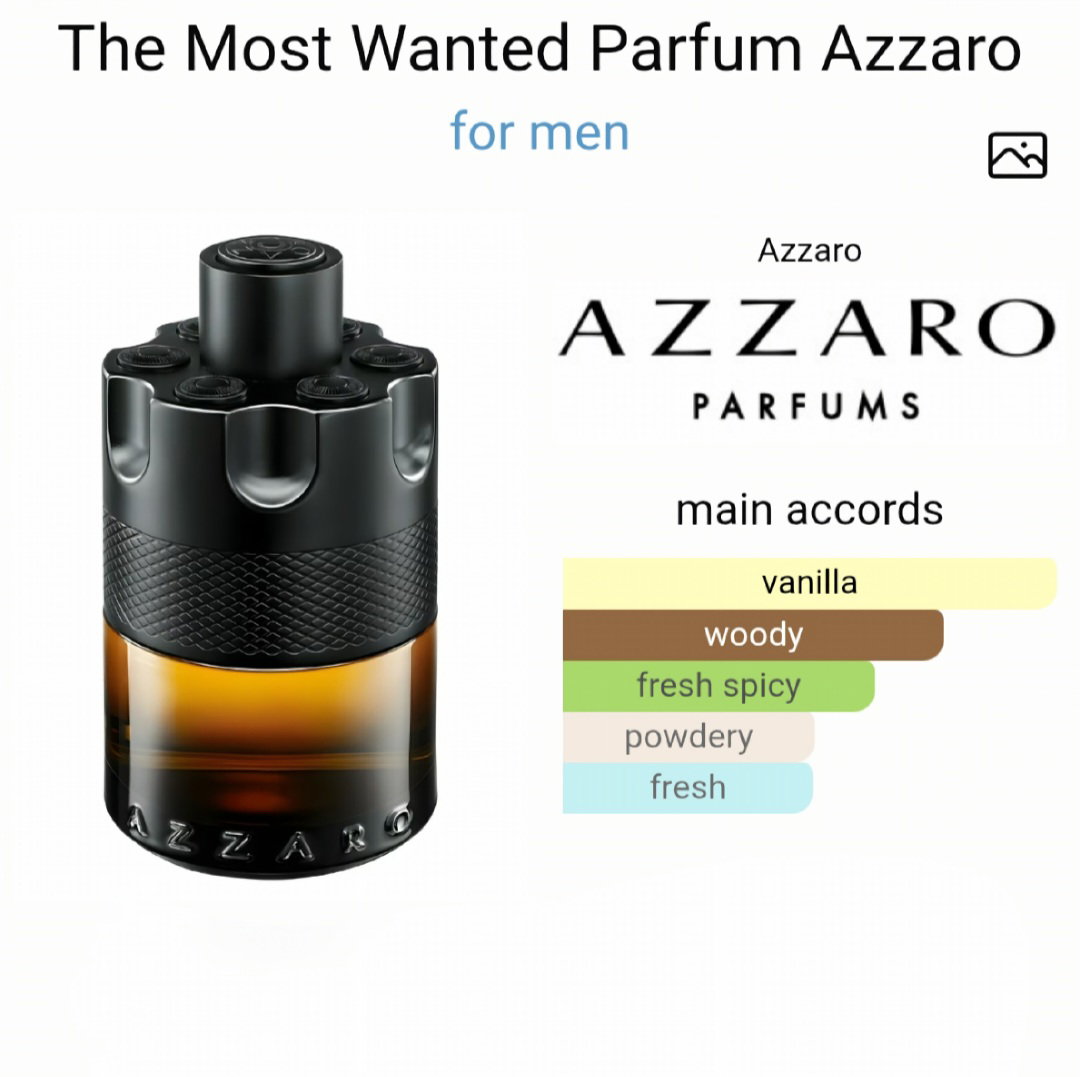 The Most Wanted Parfum by Azzaro 100 ML Parfum