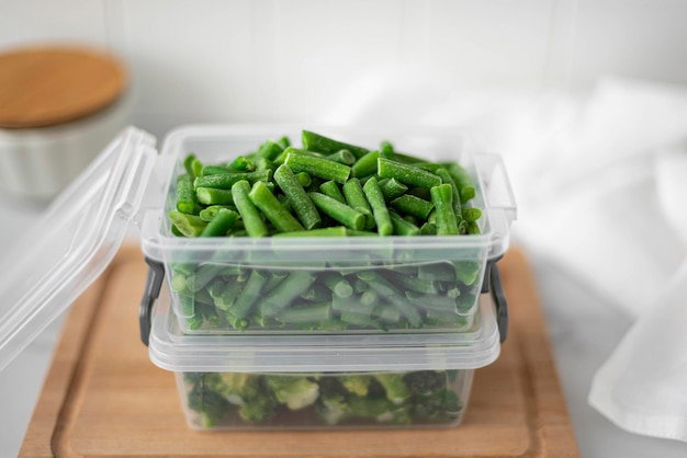 cutted beans