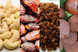 Cashew nut/Dates/Plums/ Juggery