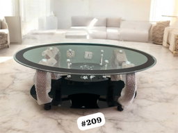 Table basse ovale en verre trempé – Design moderne (#209)_article_N°:TME_0009